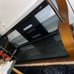 Glass tv stand