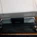 Glass tv stand