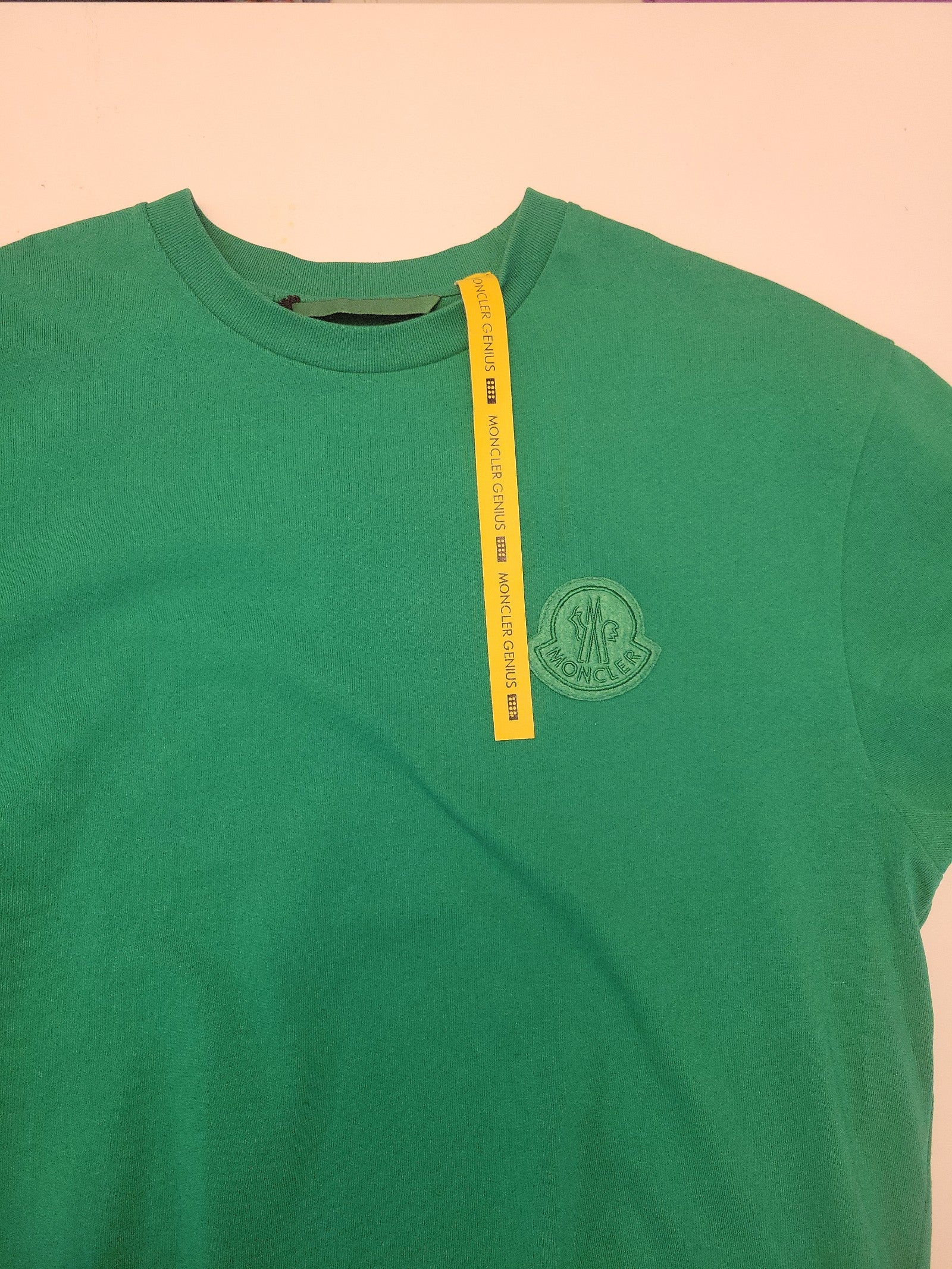 Men Moncler Green T-Shirt