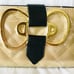 RARE Sanrio Loungefly 50th Anniversary Hello Kitty Bow Gold Wallet