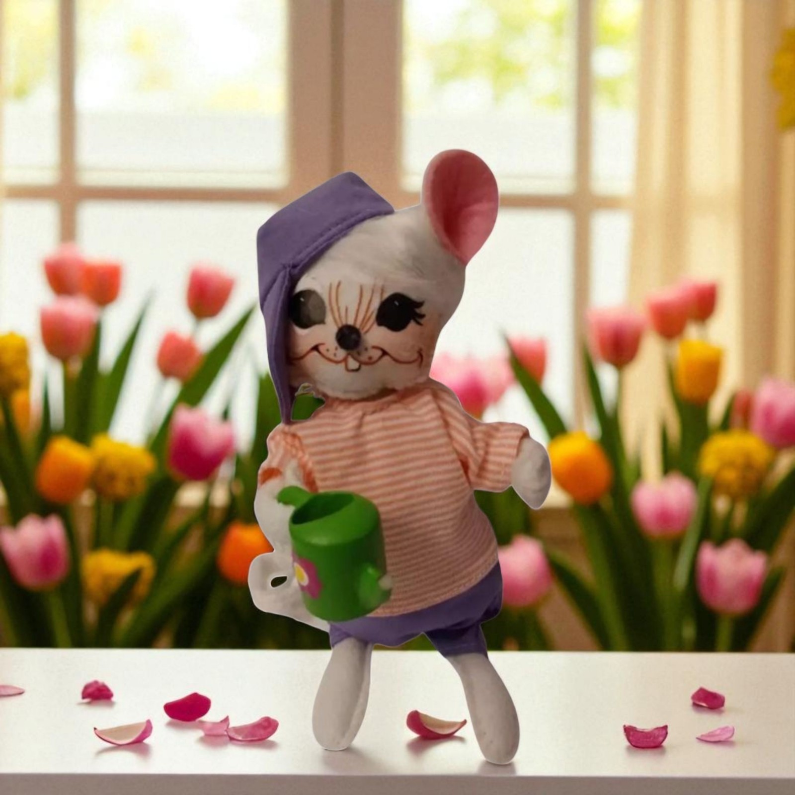 Annalee 6-in Spring Boy Mouse with This charming Annalee Easter doll