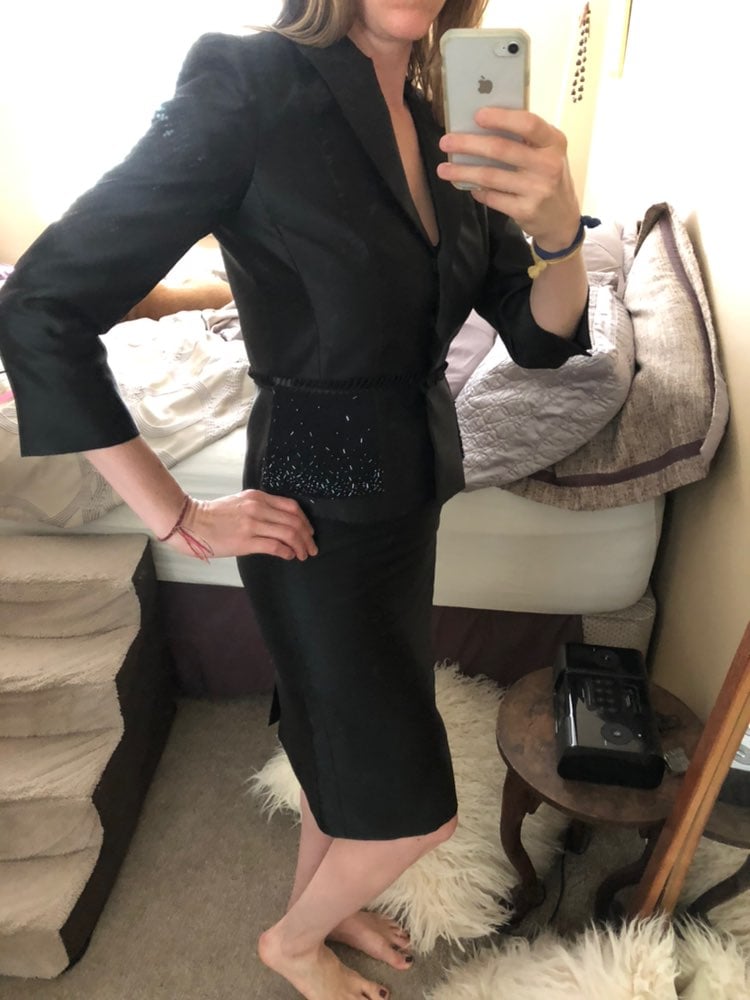 Tahari Luxe Skirt Suit