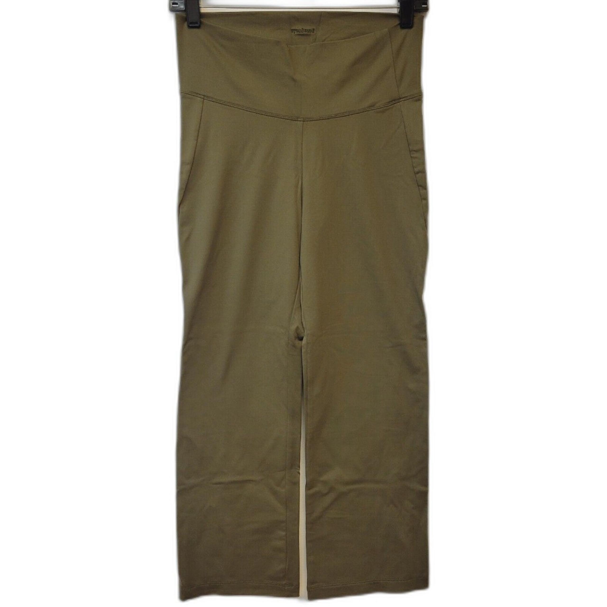 Patagonia High-Rise Straight Legs Green Capri Athletic Sz S Women Pants