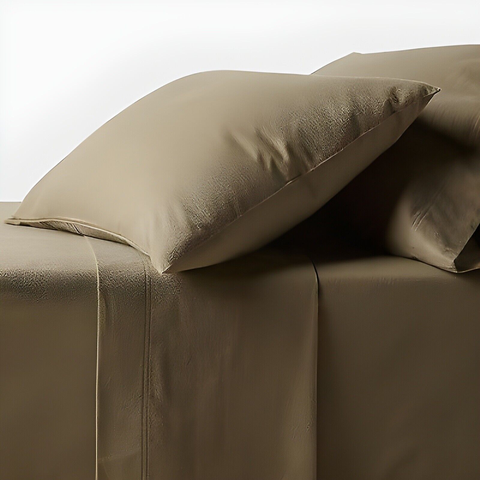 King Ultra Soft Flannel Sheet Set Green - Threshold
