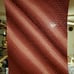 Burgandy ombre baby blanket and beanie.