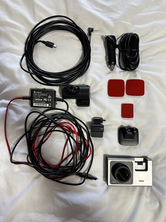 Cobra SC400D Smart Dash Cam with Hardwire Kit