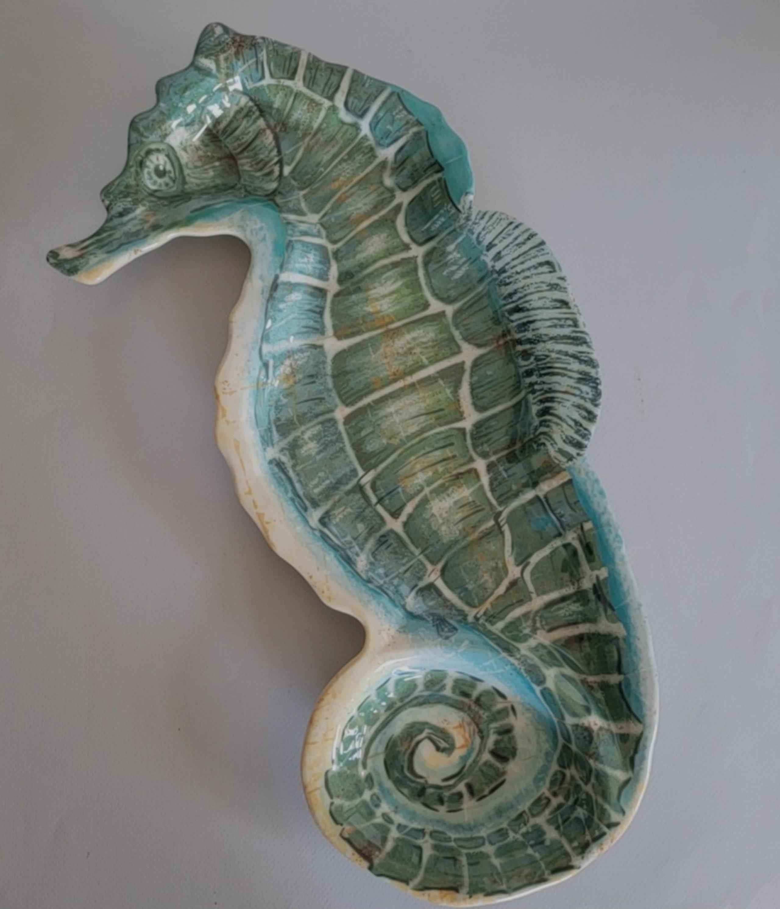 Melamine Seahorse platter