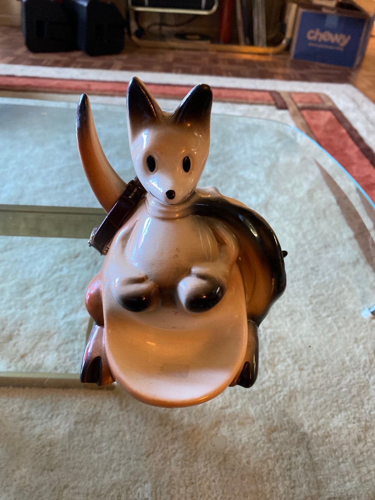 Pulp fiction ceramic kangaroo