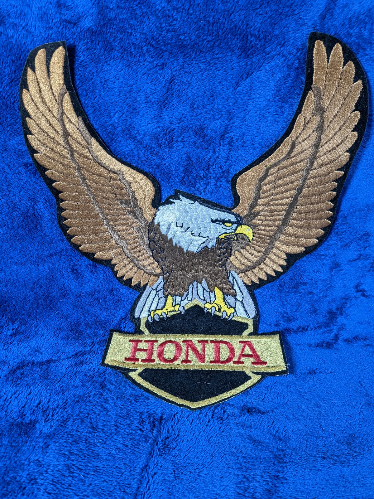 Vintage 1970's Honda Gold Wing Eagle Patch