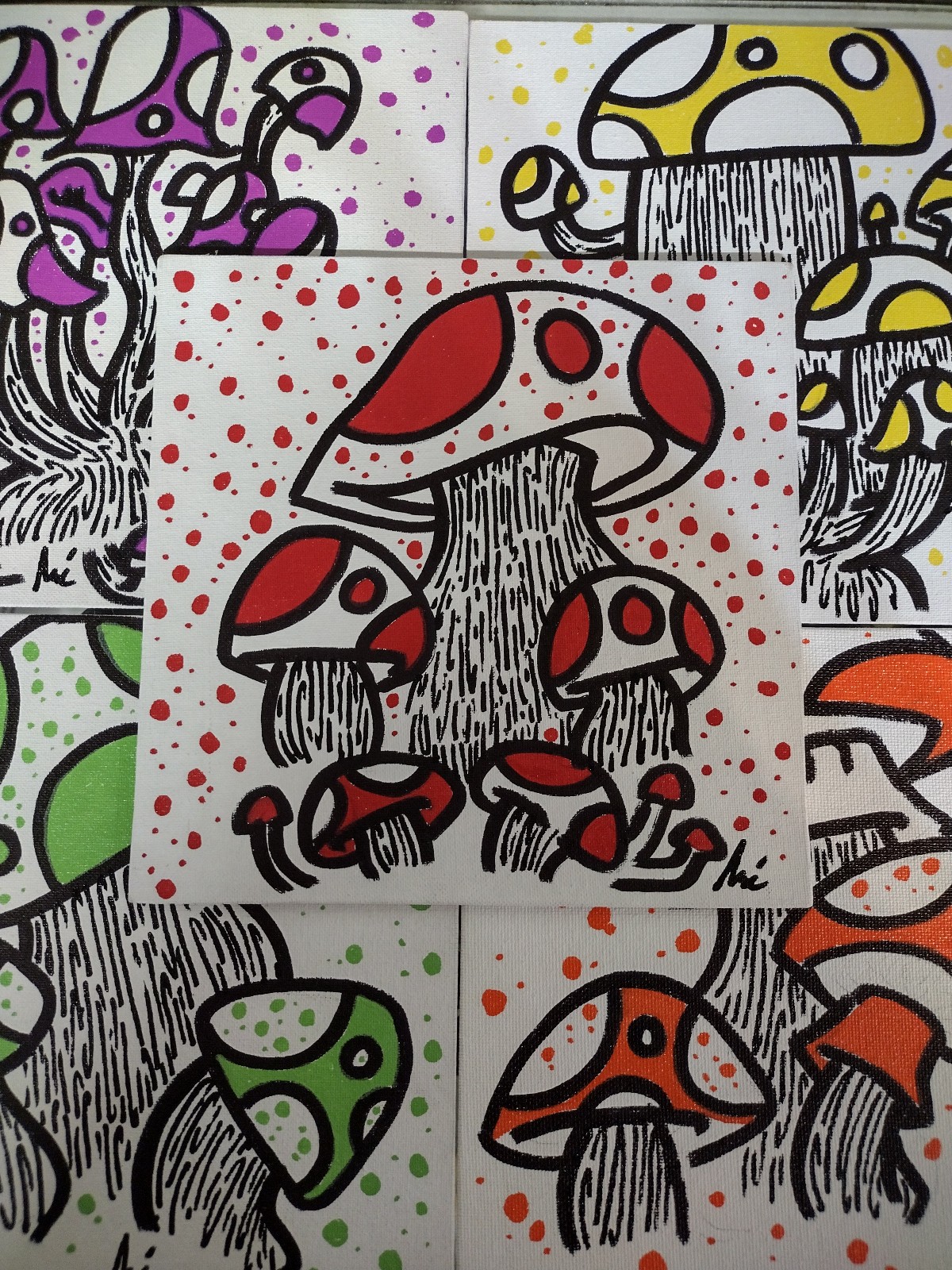 Mushroom Art Set