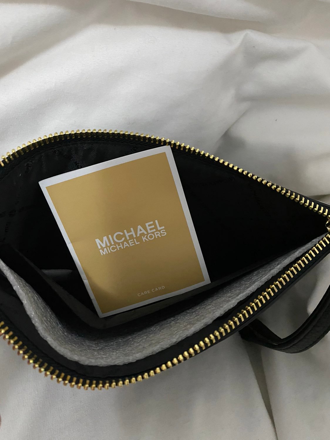 michael kors xl wristlet