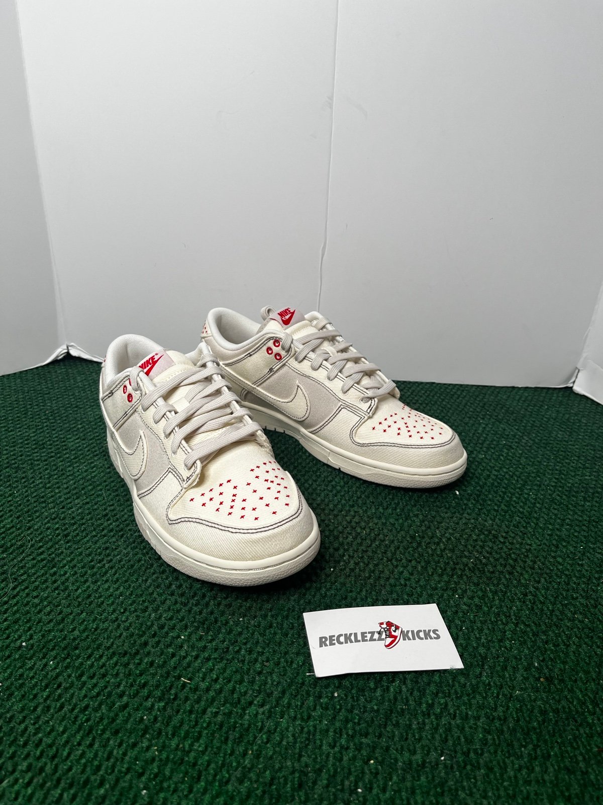 Size 10 - Nike Dunk Low Sashiko - Light Orewood Brown 2023 DV0834-100