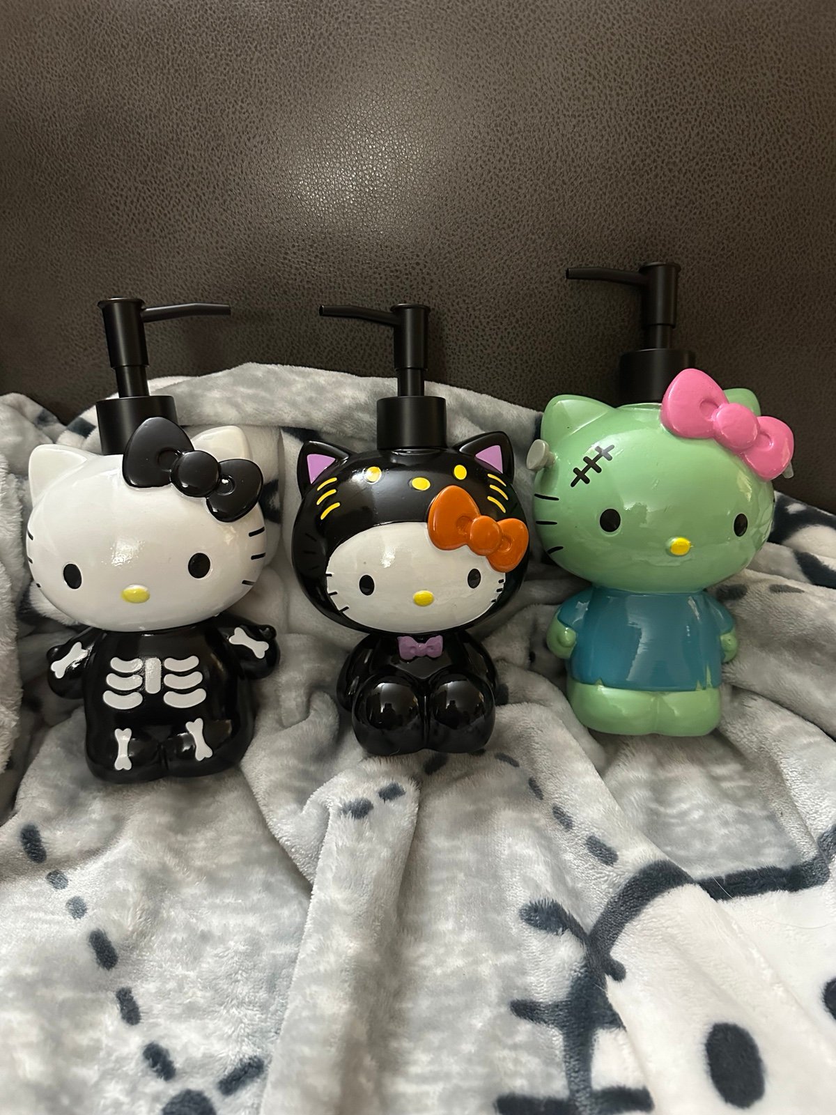 Set of 3 Hello Kitty Halloween Soap/Lotion Dispensers FREE SHIPPING