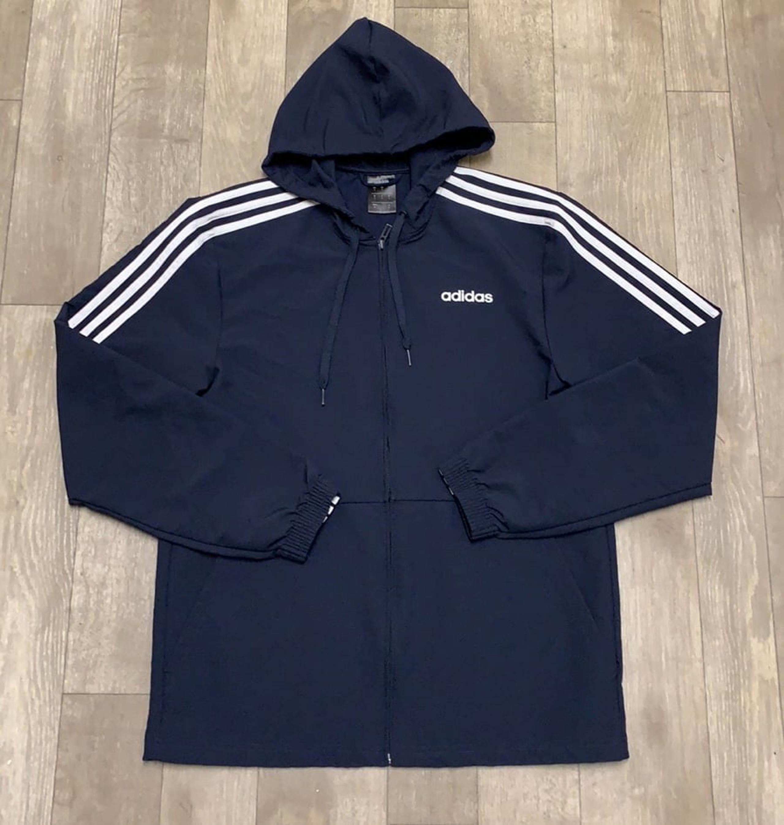 Mens Adidas Hooded Performance Active Track Jacket