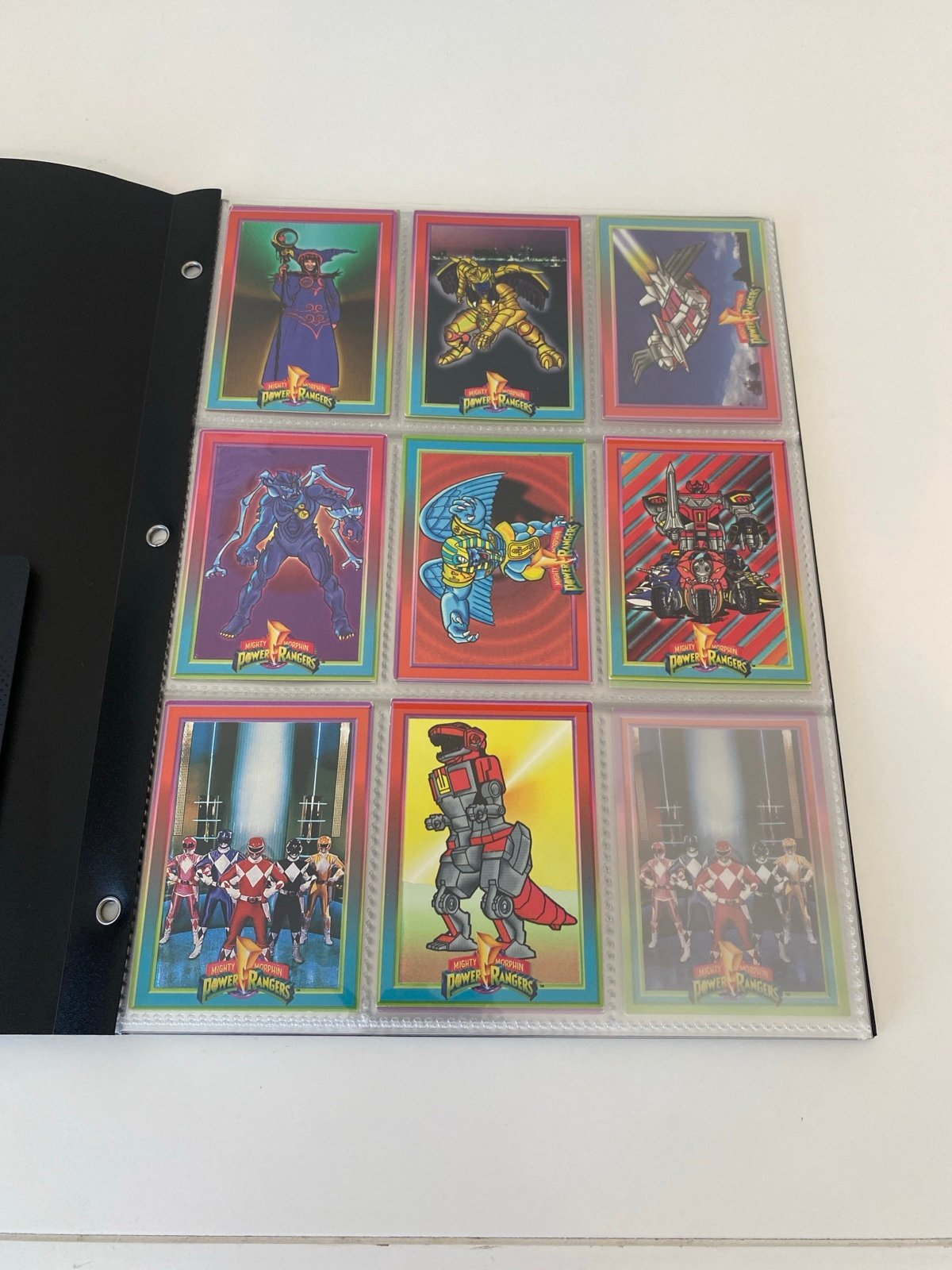 Power Rangers Trading Cards Series 1 & Power Foil Cards Saban