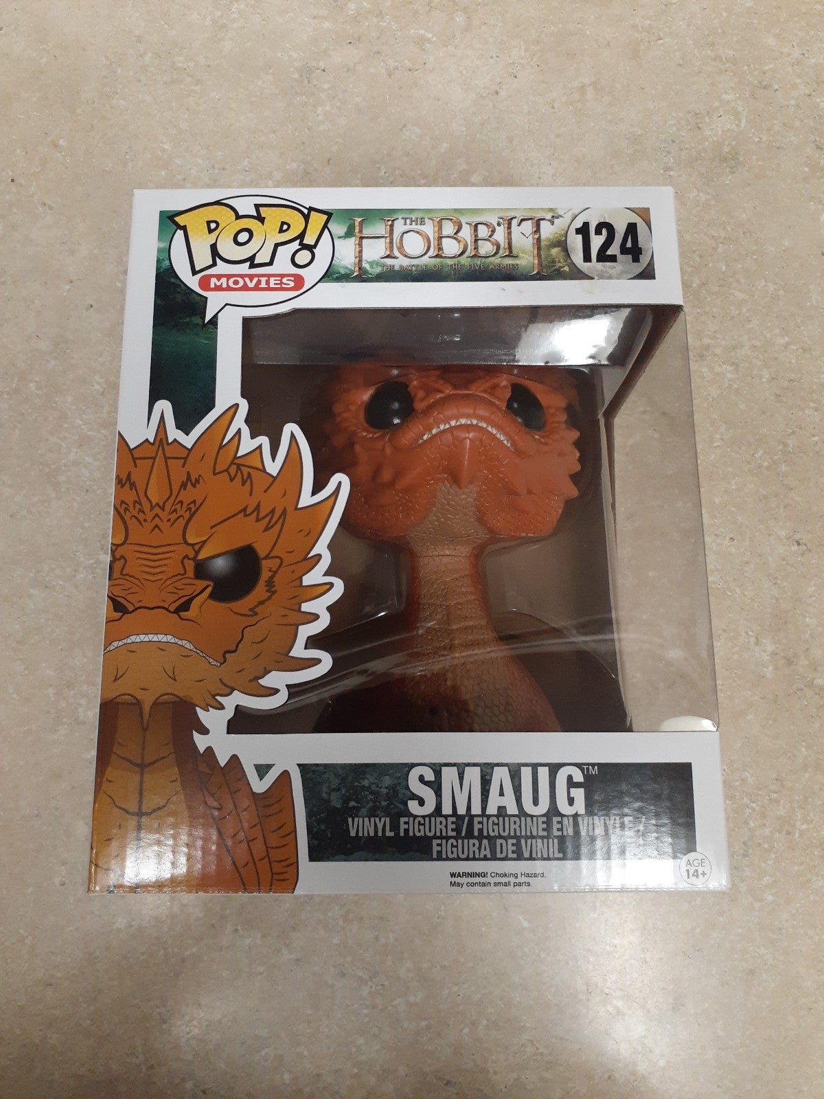 FUNKO POP! THE HOBBIT THE BATTLE OF THE FIVE ARMIES #124 SMAUG