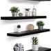 Rustic Farmhouse Floating Shelves for Wall Decor Storage Wood Wooden
