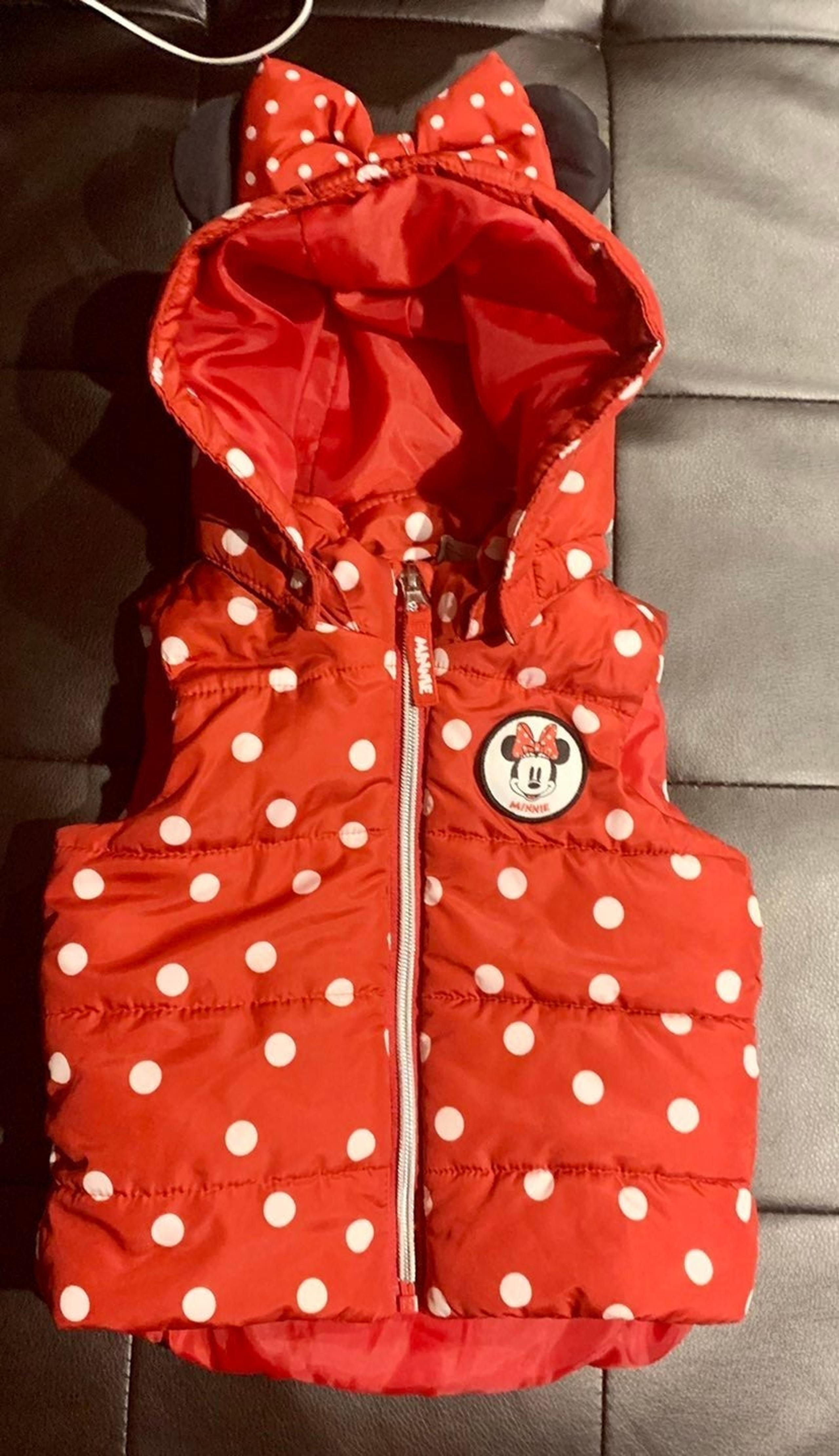 Mini mouse vest hoodie