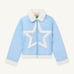 Strawberry Western Star Puffer Jacket