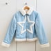Strawberry Western Star Puffer Jacket