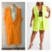 Ashley Stewart NWT long open Orange Vest Size 18/20