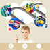 Exciting track adventure toy, educational track car gift toy for ages 3-7!