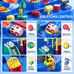 Exciting track adventure toy, educational track car gift toy for ages 3-7!