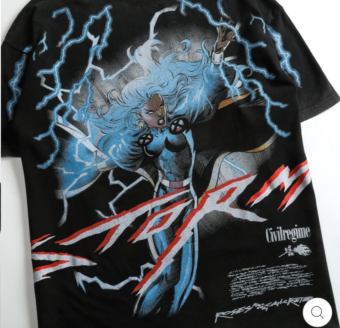 CIVIL REGIME X DARC SPORT X MARVEL STORM SHIRT -X LARGE