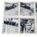Vtg Original Monochrome Photography 1967 Family at a Carnival Lot of 6 Found