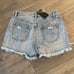 Signature 8 Distressed Denim Shorts