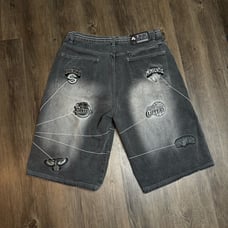 NBA PATCH JORTS ( SZ 36 )