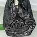 KATE SPADE Black Patent Leather Black & White Chevron Nylon Tote Baby Bag. NWOT
