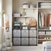 Storage Drawers with Fabric Storage Cubes