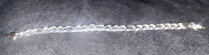 Sterling Silver Link & Chain Bracelet