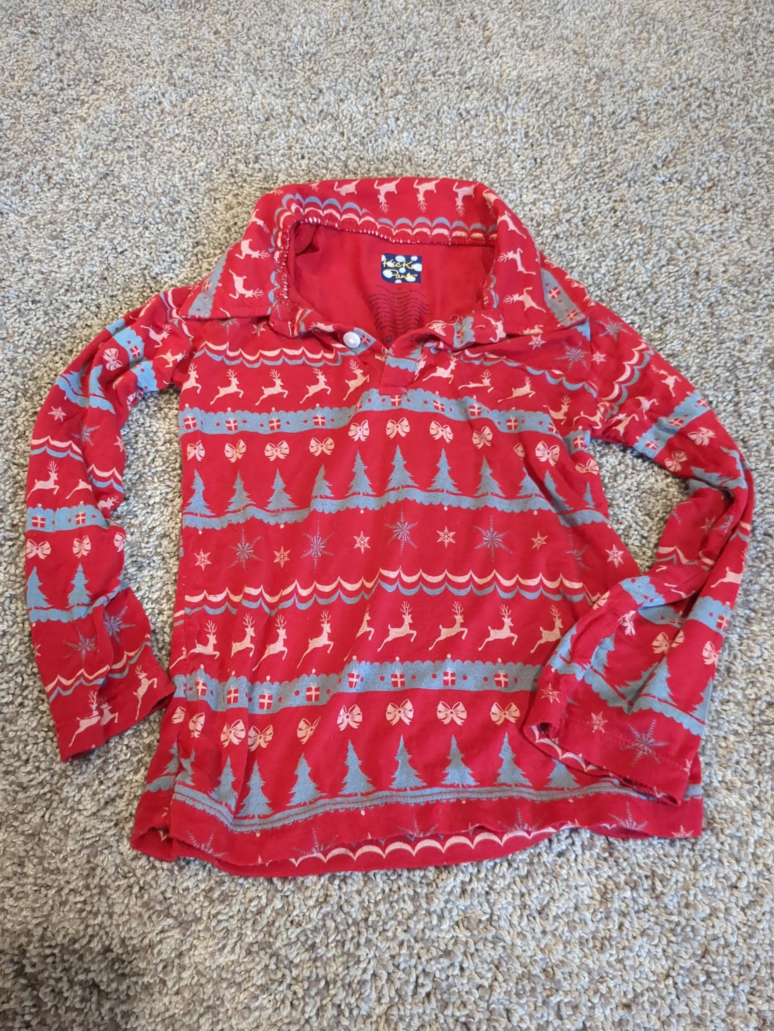 Boys 4t kickee pants holiday Christmas polo shirt