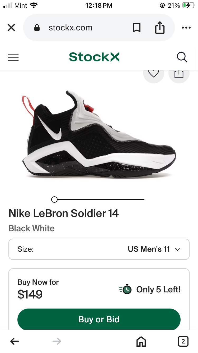 NEW! Nike LeBron Soldier 14 Size 11