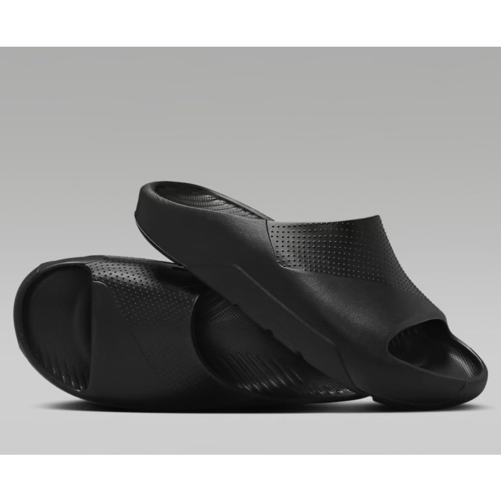 Jordan Post Slides Black Size 12