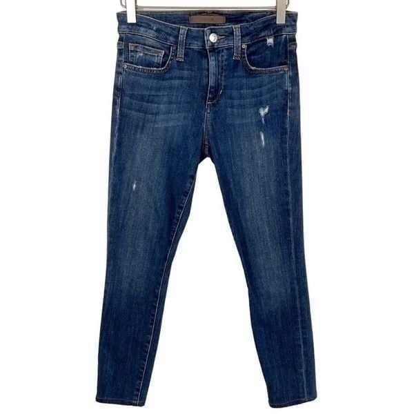 Joe’s Jeans Blue Naomi Skinny Ankle Jeans 25