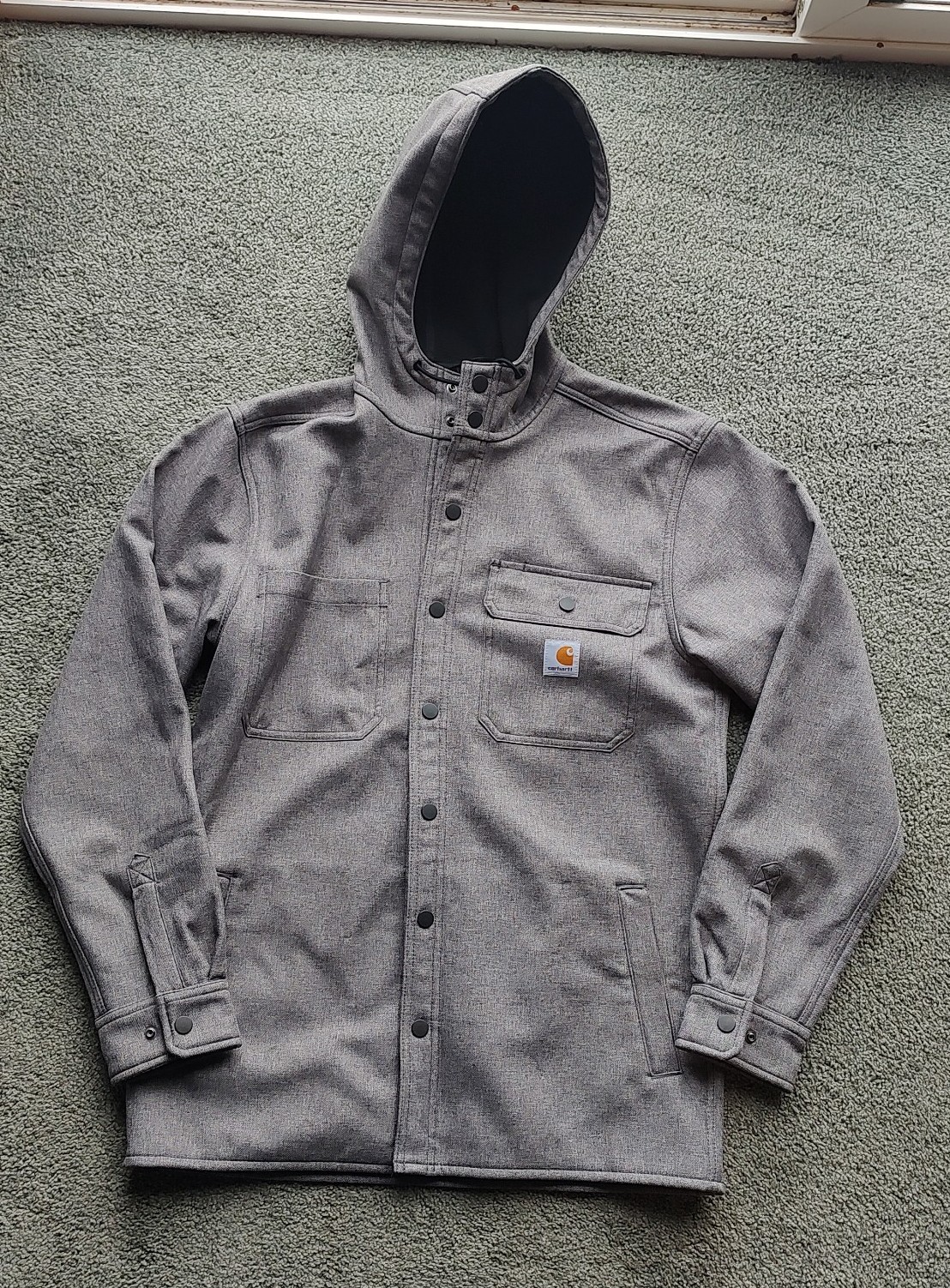 Carhartt Rain Defender Hooded Shirt Jacket