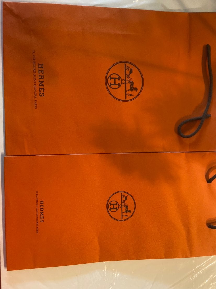2 Hermes bags