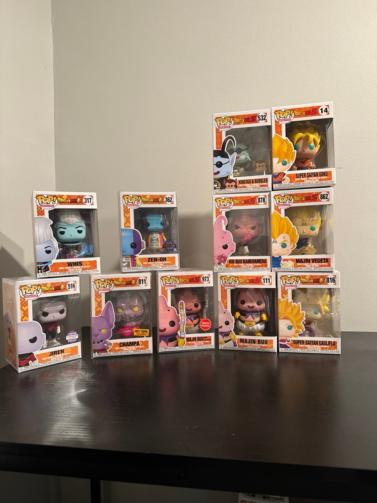 Dragon ball Funko Pop bundle