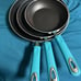 Kitchen Nonstick Frying Pan Set - 3 Piece Induction Bottom - 8/9/11 inches