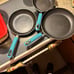 Kitchen Nonstick Frying Pan Set - 3 Piece Induction Bottom - 8/9/11 inches