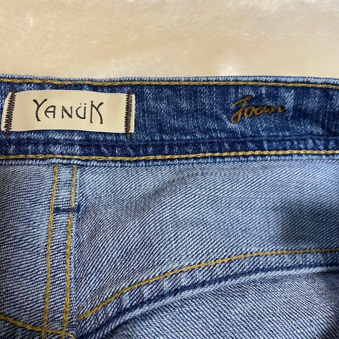 ✨美品✨ YANUK joan IENA 別注 25 CSX Unused ✨ YANUK JOAN High Waist Wide Straight Denim 25