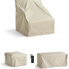 Variety of 8 New Frontgate Sand Color Furniture Covers chair covers coffee table