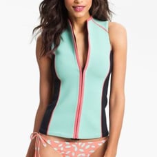DVF Diane von Furstenberg Loves Roxy Beach Surf Vest (S)