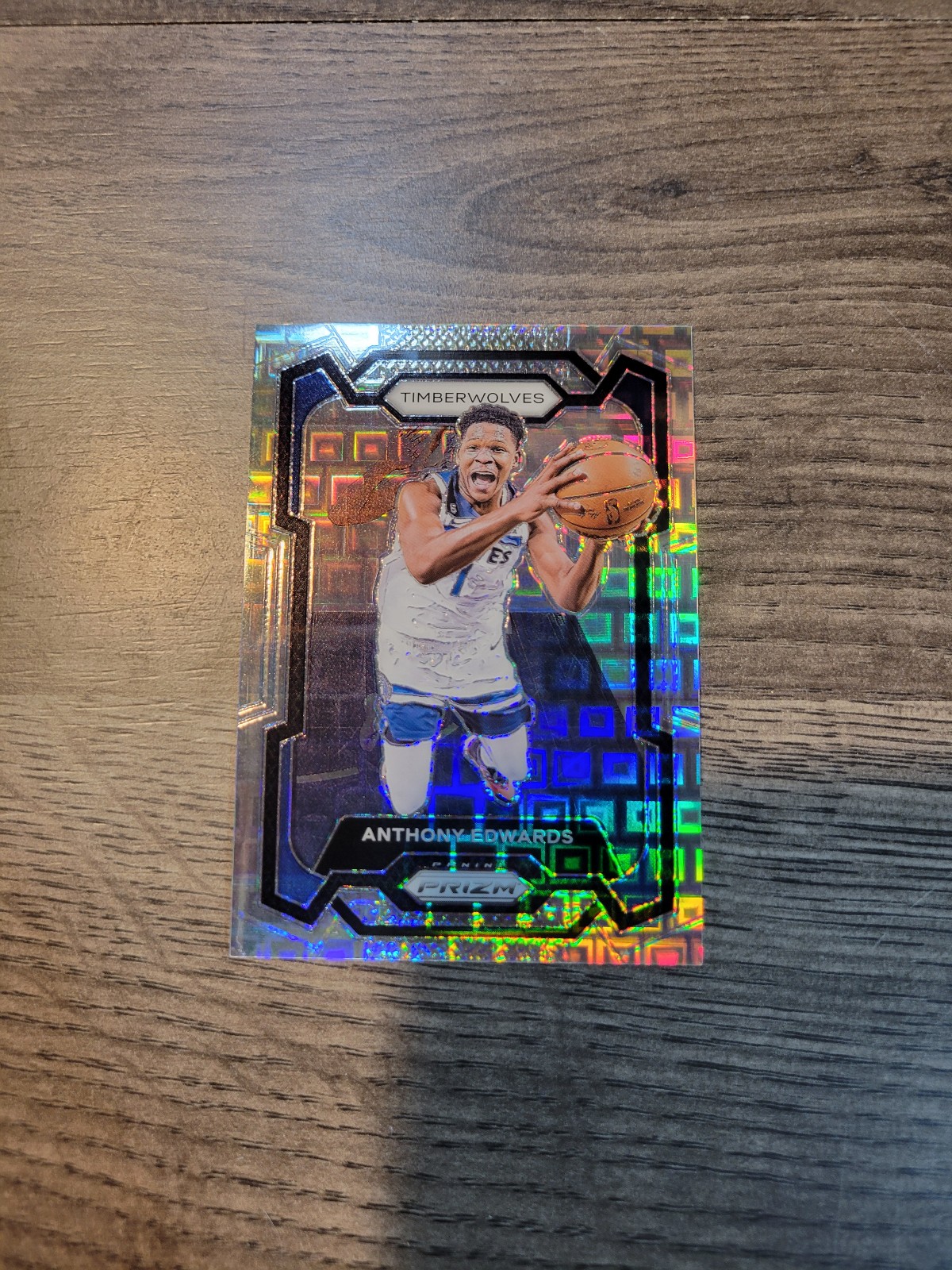 2023-24 Panini Prizm Premium Factory Set Pandora Anthony Edwards #49/150 SP