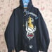 Vintage Ecko Unltd Zip Up Hoodie Dagger Crown Snake Urban Streetwear Sz XL SICK!