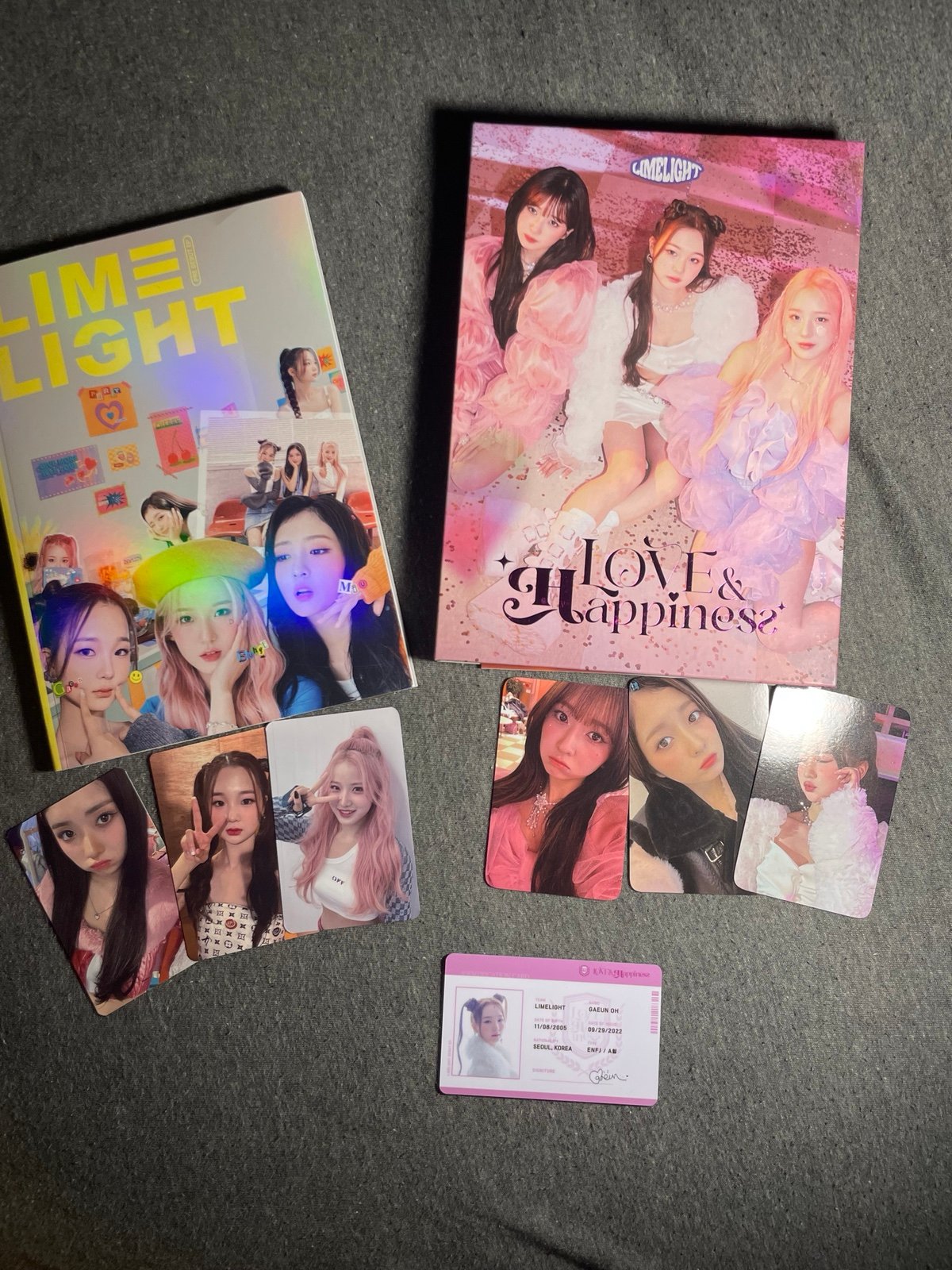 Limelight Love and Happiness and Debut album bundle *all inclusions*