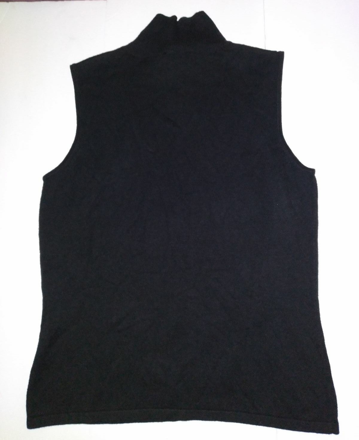 Talbots Lightweight Turtleneck Sweater Vest Women's Medium NWT